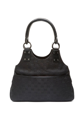 Gucci Pre-Owned 2000s GG Canvas shoulder bag - Black