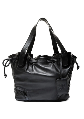 Loewe Pre-Owned 2010s Anagram leather tote bag - Black