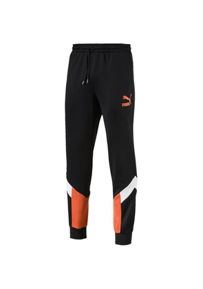 PUMA logo-print track pants - Black