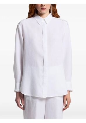 Peserico fringed shirt - White