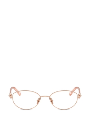 Tiffany & Co Eyewear oval-frame glasses - Pink