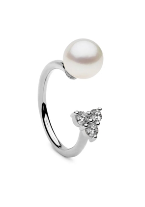 AUTORE MODA Saskia pearl-embellished ring - Silver
