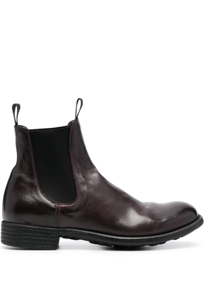 Officine Creative Calixte 004 leather ankle boots - Brown