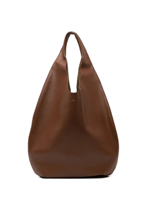 A.P.C. Le Neige tote bag - Brown