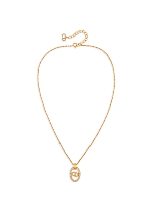 Christian Dior Pre-Owned 1980s chain-link necklace - Gold