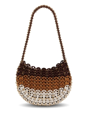 Rabanne 1969 Moon bag - Brown