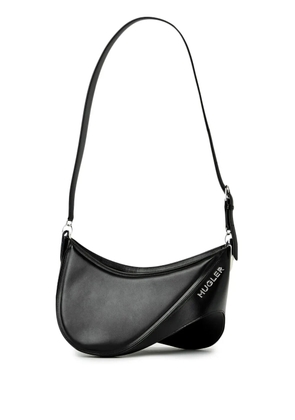Mugler large Smooth Spiral tote bag - Black