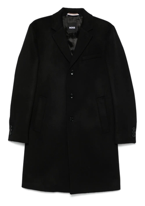 BOSS felted coat - Black