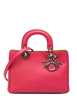 Christian Dior Pre-Owned 2014 Mini Leather Diorissimo satchel - Pink