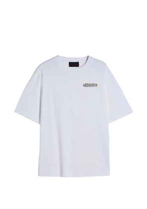 Simone Rocha boxy embellished-detail T-shirt - White