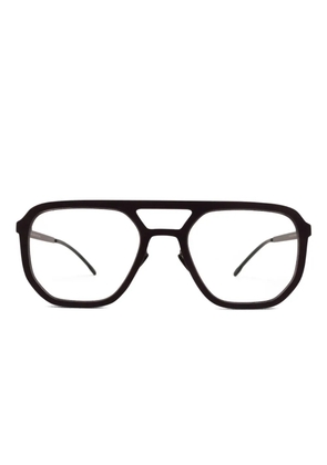 Mykita geometric-frame glasses - Black