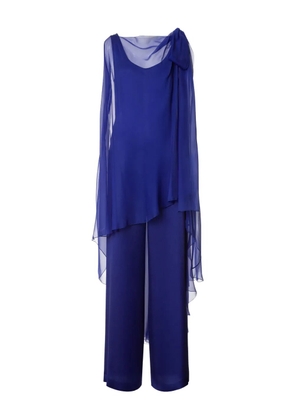 Alberta Ferretti sleeveless dress - Blue