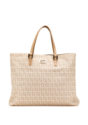 Fendi Pre-Owned 2000-2010 Zucchino Canvas tote bag - Brown