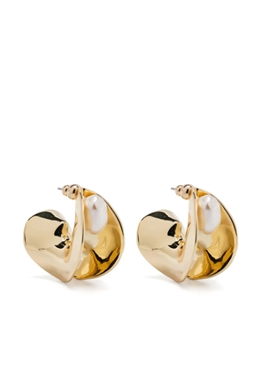 Cult Gaia Shira half-hoop earrings - Gold