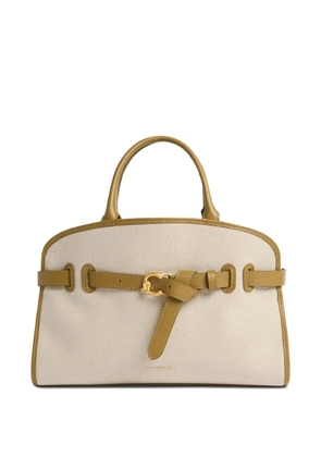 Coccinelle medium Sabine buckle-detail tote bag - Neutrals