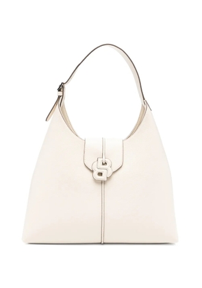 BOSS Anett logo-plaque shoulder bag - Neutrals