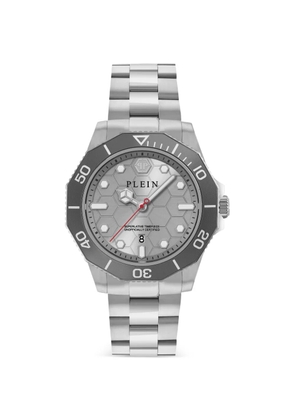 Philipp Plein Aquastorm 44mm watch - Silver