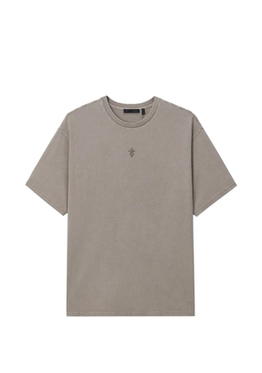 FIVE CM crew-neck graphic T-shirt - Neutrals