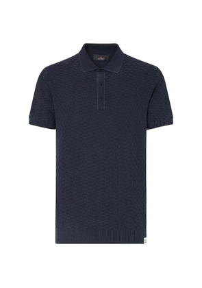 Peuterey textured polo shirt - Blue