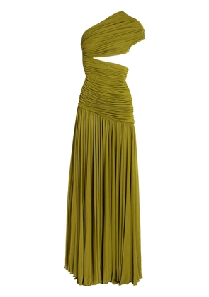 Giambattista Valli asymmetrical long dress - Green