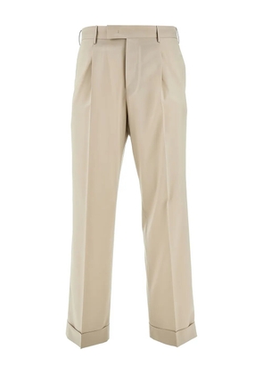 PT Torino pleated chinos - Neutrals