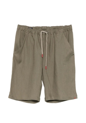 Kiton drawstring shorts - Green