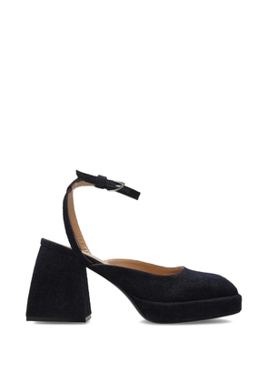 Nodaleto platform denim pumps - Blue