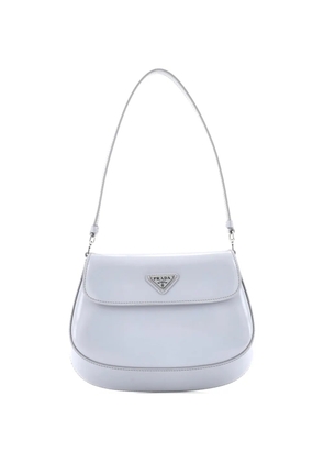 Prada Pre-Owned Cleo Flap Shoulder Bag Spazzolato Leather Small hobo bag - Blue