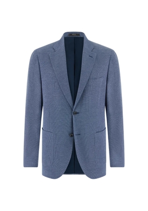 Boggi Milano pinpoint single-breasted jacket - Blue