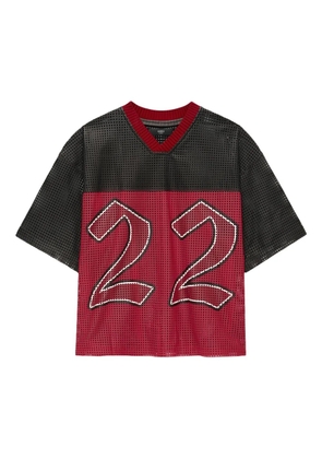 AMIRI 22 perforated T-shirt - Black