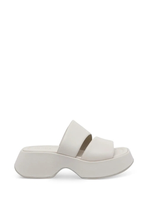 Vic Matie 55mm leather heeled sandals - Neutrals