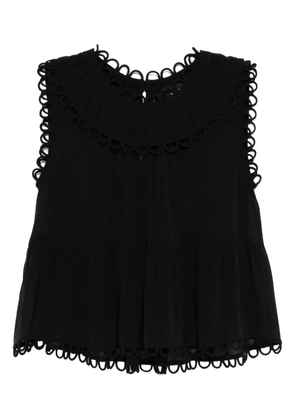 Cynthia Rowley Annabelle blouse - Black
