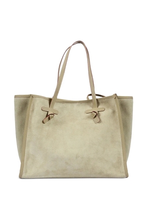 GIANNI CHIARINI knot-detail leather shoulder bag - Green