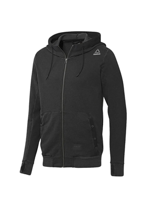 Reebok Noble Fight zip-fastening hoodie - Black