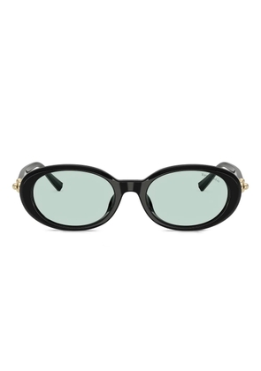 Tiffany & Co. oval-frame sunglasses - Black