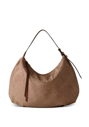Borbonese medium Prive shoulder bag - Neutrals