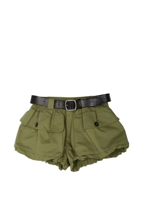 Sea Andrea bubble workwear shorts - Green