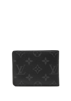 Louis Vuitton Pre-Owned 2021-2025 Monogram Eclipse Slender Wallet small wallets - Black