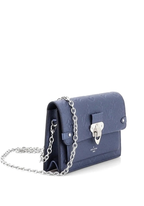 Louis Vuitton Pre-Owned Vavin Chain Wallet NM Monogram Empreinte Leather crossbody bag - Blue
