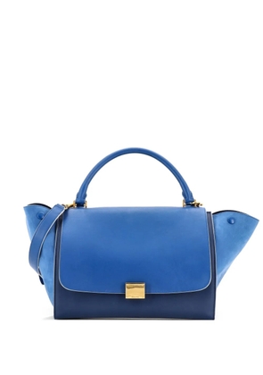 Celine Pre-Owned Trapeze Bag Leather Medium satchel - Blue