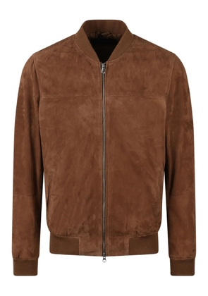 COLAMARINO suede jacket - Brown