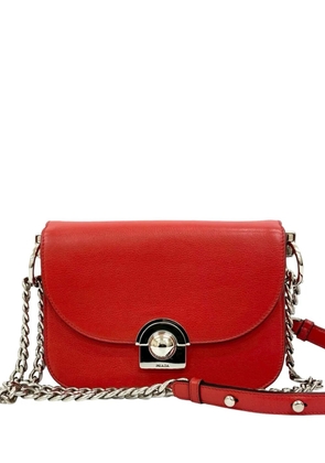 Prada Pre-Owned 2010-2025 Glace Calf Arcade crossbody bag - Red