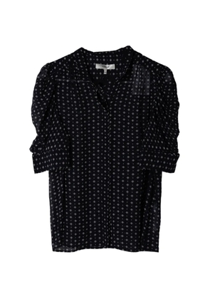 FRAME tie print top - Blue