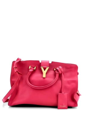 Saint Laurent Pre-Owned Classic Y Cabas Leather Small satchel - Pink