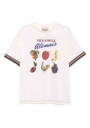 ALEMAIS Mercado T-shirt - White