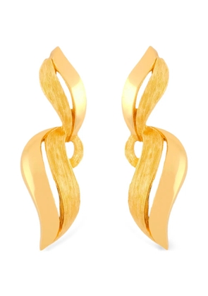 Christian Dior Pre-Owned 1980s post earrings - Gold
