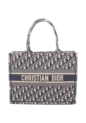 Christian Dior Pre-Owned medium Book Oblique tote bag - Blue
