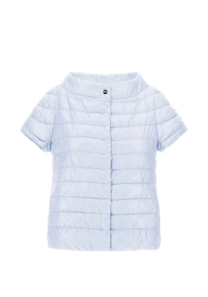 Herno Greta short sleeve padded jacket - Blue