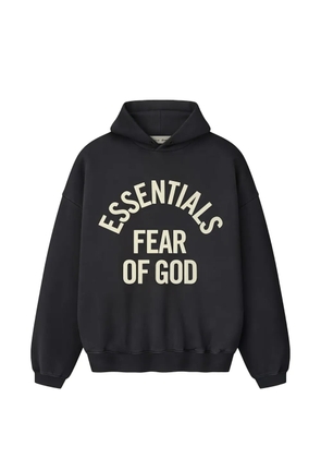 FEAR OF GOD ESSENTIALS Campus 90s graphic-print hoodie - Black