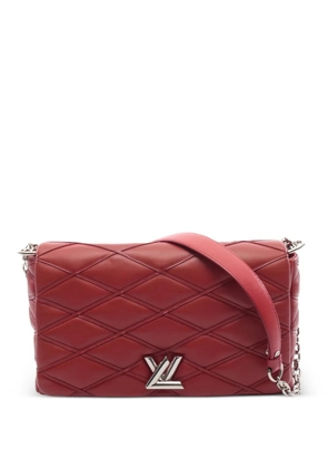 Louis Vuitton Pre-Owned 2010s mini GO-14 Malletage leather shoulder bag - Red